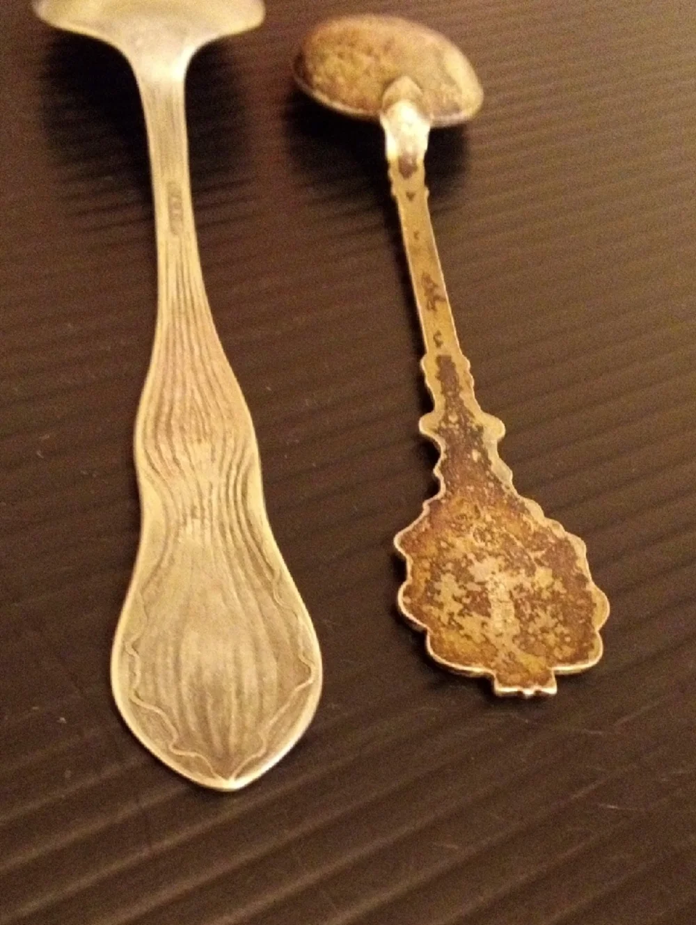 Make Offers - Silver Tone Decorative Collectible Spoons - Set of 2